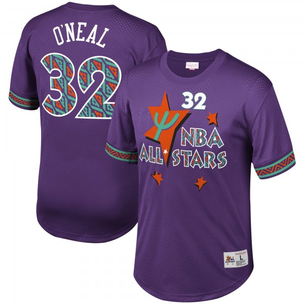 Футболка Shaquille ONeal NBA Mitchell & Ness Mesh - Purple