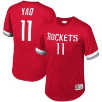 Футболка Yao Ming Houston Rockets Mitchell & Ness Mesh - Red