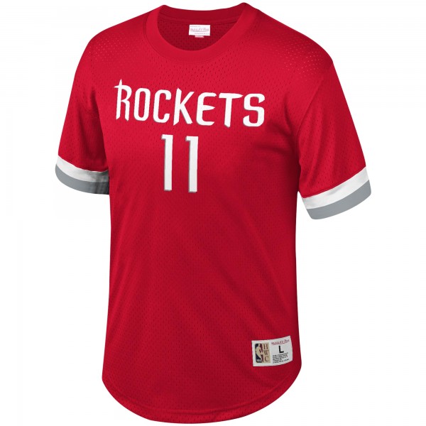 Футболка Yao Ming Houston Rockets Mitchell & Ness Mesh - Red