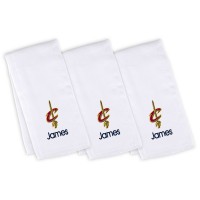 3 именных салфетки - слюнявчика Cleveland Cavaliers Infant - White