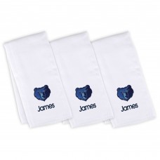 3 именных салфетки - слюнявчика Memphis Grizzlies Infant - White