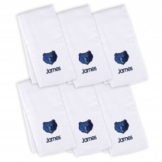 6 именных салфеток - слюнявчика Memphis Grizzlies Infant - White