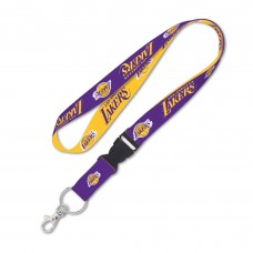 Los Angeles Lakers WinCraft Reversible Lanyard with Detachable Buckle - Purple