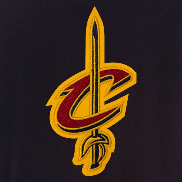 Куртка на кнопках Cleveland Cavaliers JH Design Embroidered Wool Reversible - Navy