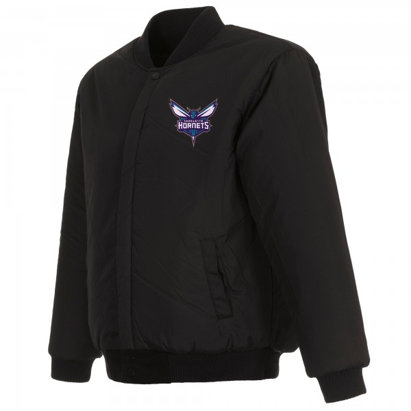 Куртка двусторонняя Charlotte Hornets JH Design - Black