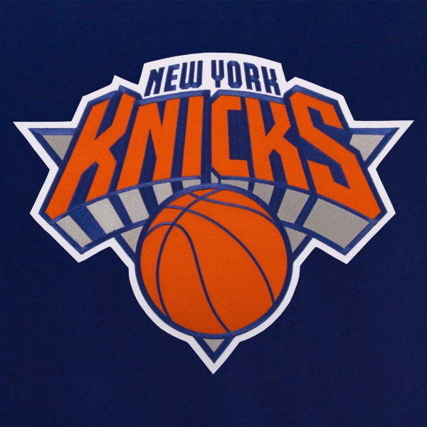 Куртка на кнопках New York Knicks JH Design Reversible Embroidered Wool - Royal