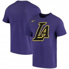 Футболка Los Angeles Lakers Nike City Edition Performance - Purple
