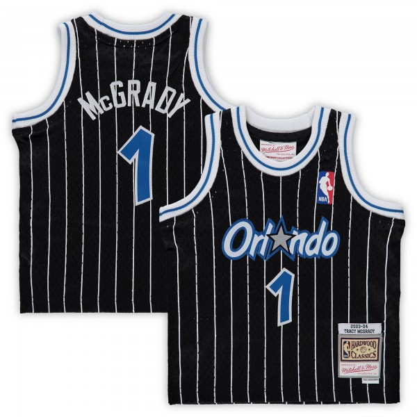 Малышам Orlando Magic Tracy McGrady Mitchell & Ness Black 2003/04 Hardwood Classics Retired Player Jersey