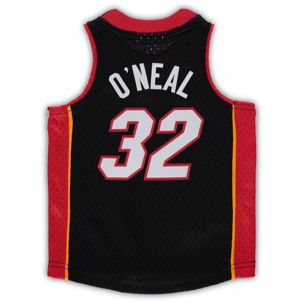 Малышам Miami Heat Shaquille ONeal Mitchell & Ness Black 2005/06 Hardwood Classics Retired Player Jersey