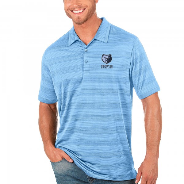 Футболка поло Memphis Grizzlies Antigua - Light Blue - спортивная одежда НБА
