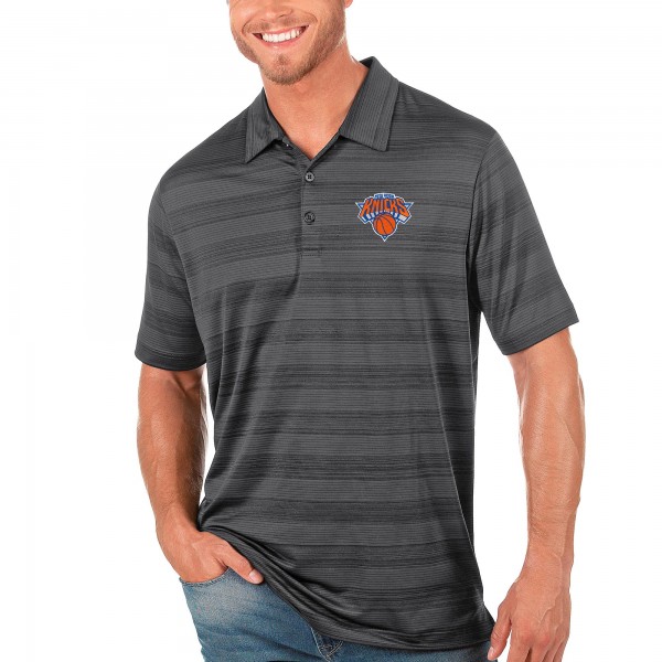 Футболка поло New York Knicks Antigua - Gray - спортивная одежда НБА