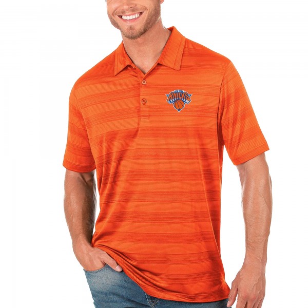 Футболка поло New York Knicks Antigua - Orange - спортивная одежда НБА