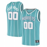 Игровая именная майка Charlotte Hornets 2020 Fast Break Replica - Icon Edition - Teal