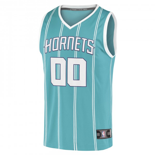 Игровая именная майка Charlotte Hornets 2020 Fast Break Replica - Icon Edition - Teal
