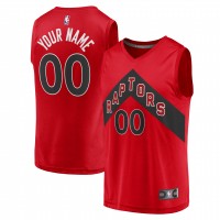 Игровая именная майка Toronto Raptors 2020 Fast Break Replica - Icon Edition - Red