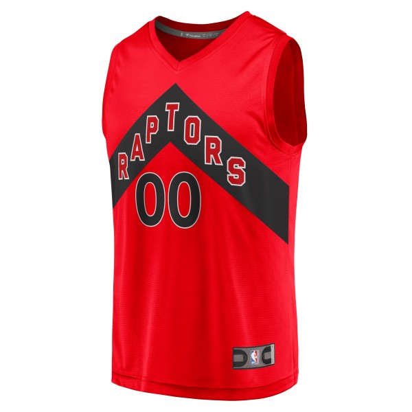 Игровая именная майка Toronto Raptors 2020 Fast Break Replica - Icon Edition - Red - личная джерси НБА