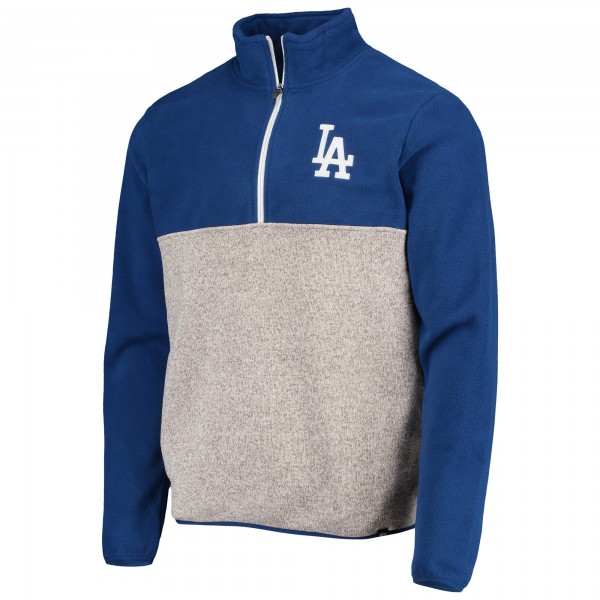 Кофта на короткой молнии Los Angeles Dodgers 47 Kodiak Colorblock - Royal/Gray