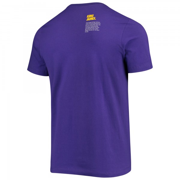 Футболка LeBron James Los Angeles Lakers Nike Select Series MVP - Purple
