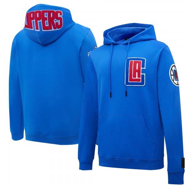 Толстовка с капюшоном LA Clippers Pro Standard Chenille - Royal - фирменная одежда NBA