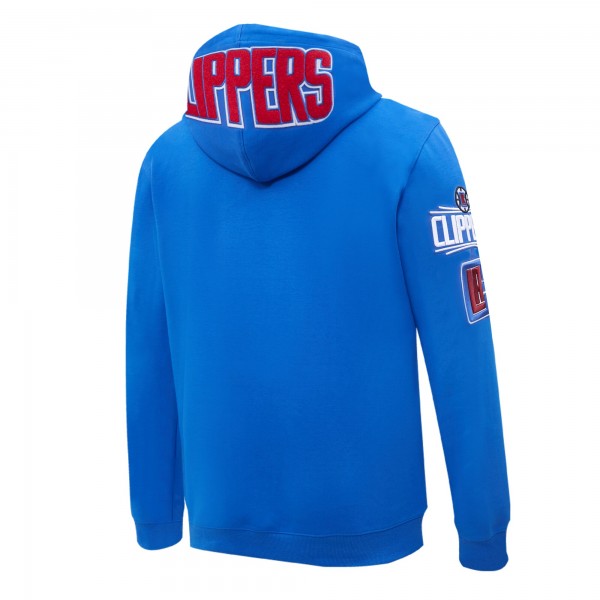 Толстовка с капюшоном LA Clippers Pro Standard Chenille - Royal - фирменная одежда NBA
