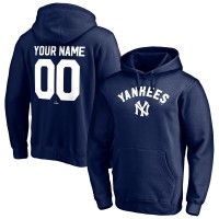 Толстовка New York Yankees Navy Cooperstown Winning Streak Personalized Name & Number