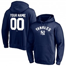 Толстовка New York Yankees Navy Cooperstown Winning Streak Personalized Name & Number