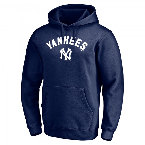 Толстовка New York Yankees Navy Cooperstown Winning Streak Personalized Name & Number