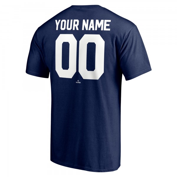 New York Yankees Navy Cooperstown Winning Streak Personalized Name & Number T-Shirt
