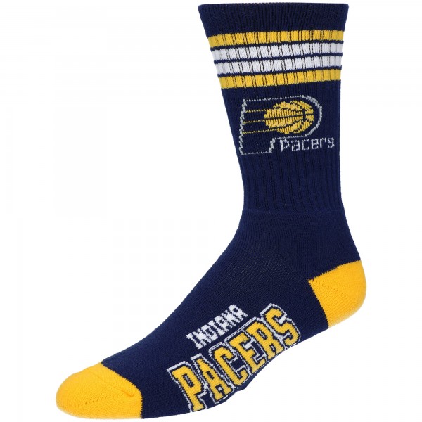 Носки Indiana Pacers For Bare Feet 4-Stripe Deuce - Navy