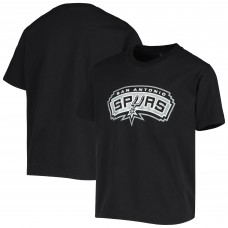 Детская футболка San Antonio Spurs Throwback - Black
