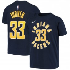 Детская футболка Myles Turner Indiana Pacers Nike - Navy