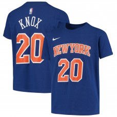 Детская футболка Kevin Knox II New York Knicks Nike - Blue