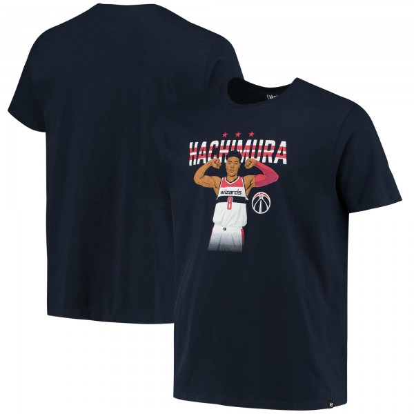 Футболка Rui Hachimura Washington Wizards Flex Player Graphic - Navy