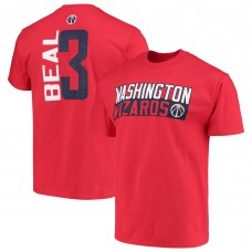 Футболка Bradley Beal Washington Wizards Majestic Vertical - Red