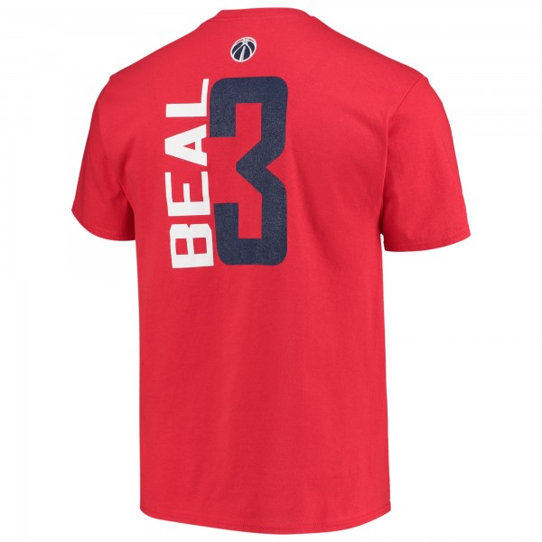 Футболка Bradley Beal Washington Wizards Majestic Vertical - Red