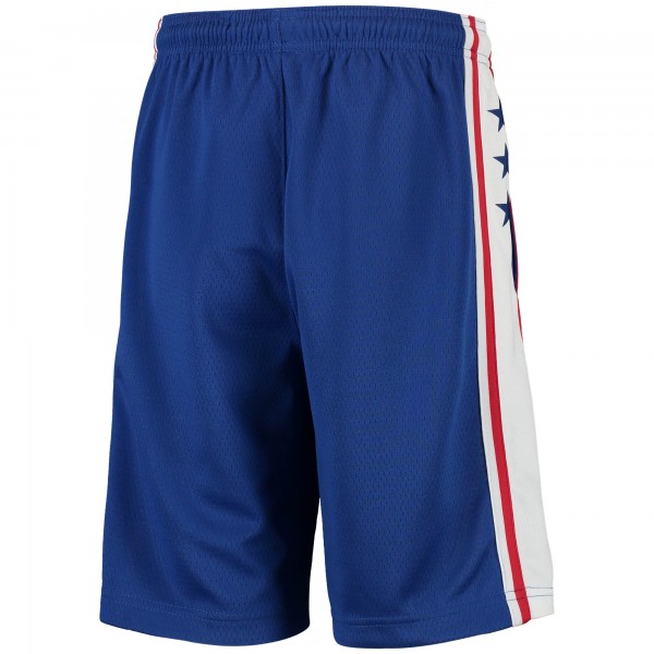 Детские шорты Philadelphia 76ers Nike 2020/21 Swingman - Icon Edition - Royal - атрибутика NBA