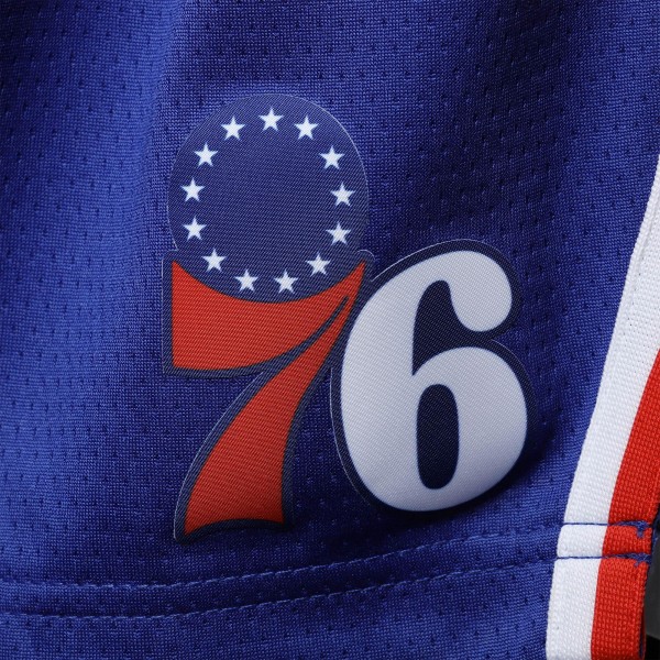 Детские шорты Philadelphia 76ers Nike 2020/21 Swingman - Icon Edition - Royal - атрибутика NBA