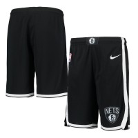 Шорты Youth Brooklyn Nets Nike Black 2020/21 Swingman Performance - Icon Edition