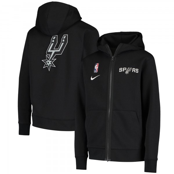 Детская куртка San Antonio Spurs Nike Showtime Performance - Black