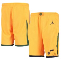 Детские шорты Utah Jazz Jordan Brand 2019/20 Swingman Performance - Statement Edition - Gold