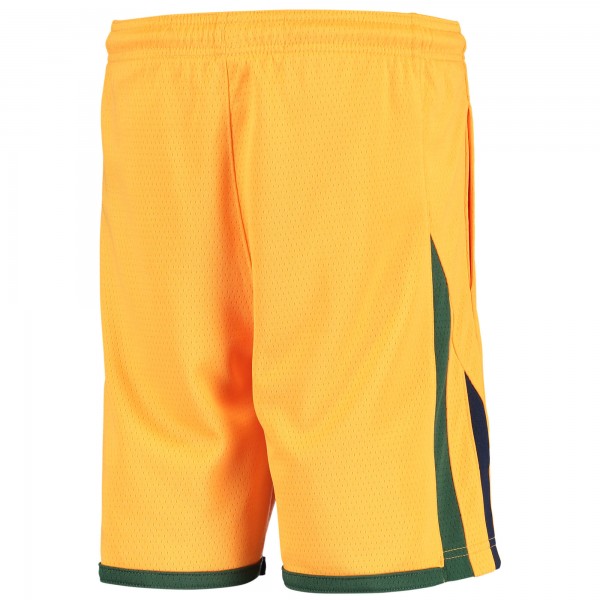 Детские шорты Utah Jazz Jordan Brand 2019/20 Swingman Performance - Statement Edition - Gold - атрибутика NBA
