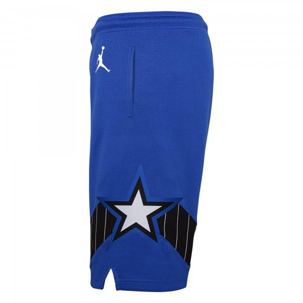 Детские шорты Orlando Magic Jordan Brand 2019/20 Swingman Performance - Statement Edition - Blue - атрибутика NBA