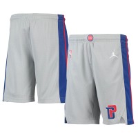 Детские шорты Detroit Pistons Jordan Brand 2019/20 Swingman Performance - Statement Edition - Gray