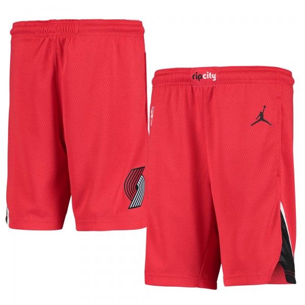 Детские шорты Portland Trail Blazers Jordan Brand 2019/20 Swingman Performance - Statement Edition - Red - атрибутика NBA