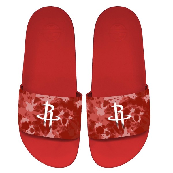 Шлепки Houston Rockets ISlide Unisex Acid Wash Motto