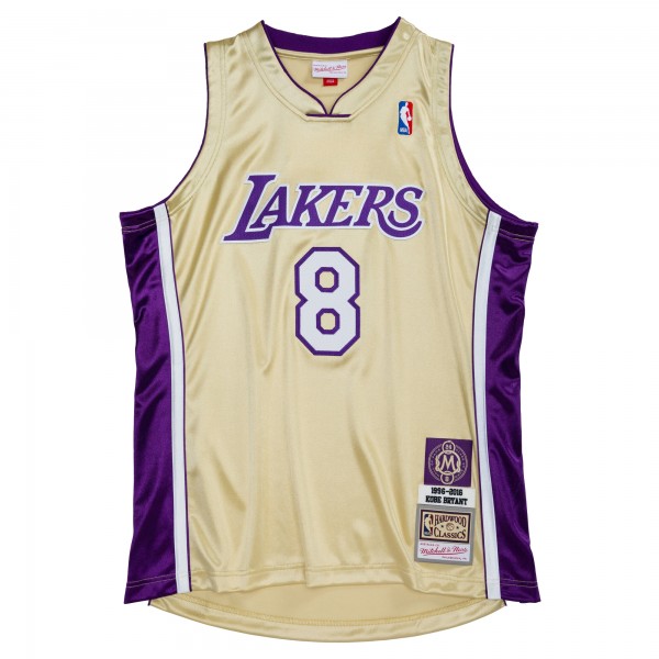 Игровая джерси Kobe Bryant Los Angeles Lakers Mitchell & Ness Hall of Fame Class of 2020 #8 Authentic - Gold