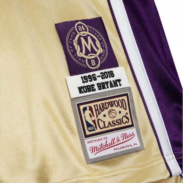 Игровая джерси Kobe Bryant Los Angeles Lakers Mitchell & Ness Hall of Fame Class of 2020 #8 Authentic - Gold