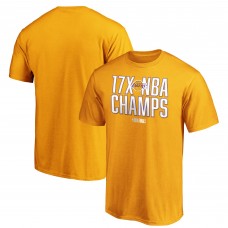 Футболка Los Angeles Lakers 17-Time NBA Finals Champions Always Prepared - Gold