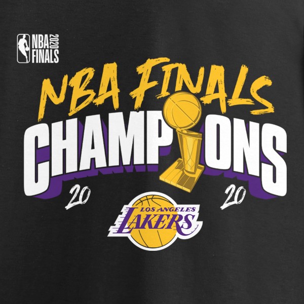 Футболка Los Angeles Lakers 2020 NBA Finals Champions Shot Clock - Black