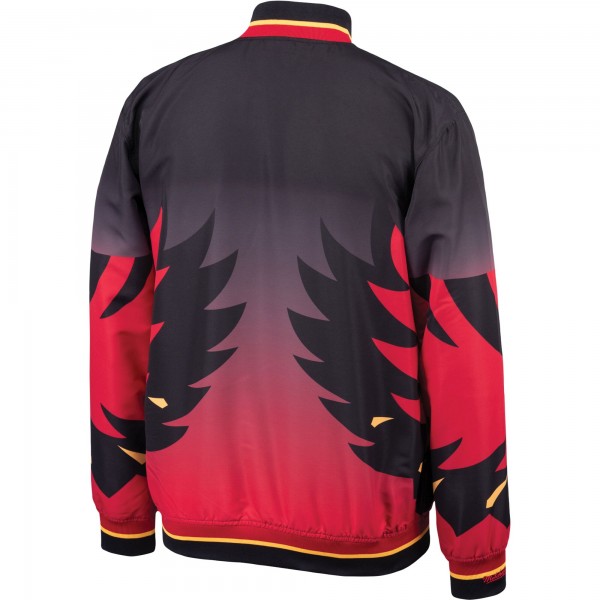 Бомбер Atlanta Hawks Mitchell & Ness Hardwood Classics Authentic Warm-Up - Black